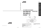 JVC GY-HD111 User manual