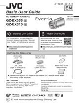 JVC GZ-EX355 User manual