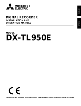 Mitsubishi Electric DX-TL950E User manual