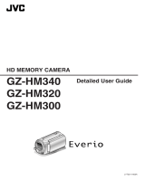 JVC GZ-HM340 User manual