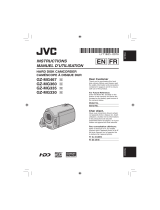 JVC Everio GZ-MG360 User manual