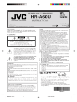 JVC HR-A60UC User manual