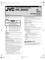 JVC HR-J693U User manual