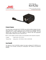 JVC KA-R25U User manual