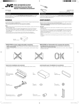 JVC KD-G162 User manual