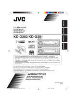 JVC kd-g202 User manual