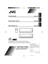 JVC KD-LX3 User manual