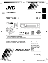 JVC KD-S34 User manual