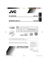 JVC KD-S52 User manual