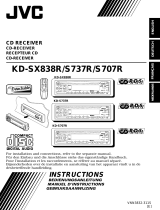 JVC KD-SX838R User manual