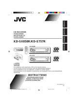 JVC kd sx 858 r User manual