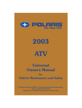 Polaris Sportsman 500 User manual