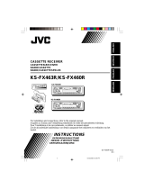 JVC KS-FX460R User manual