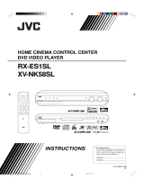 JVC RX-ES1SL User manual
