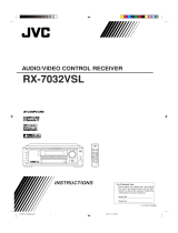 JVC RX-7032VSL User manual