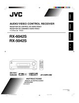 JVC RX-6042S User manual