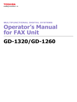 Toshiba GD-1320 User manual