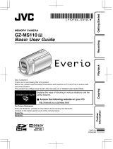 JVC GZ-MS110U User manual