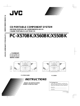 JVC PC-X550BK User manual