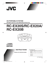 JVC RC-EX20A User manual