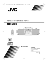 JVC RD-MD5 User manual