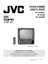 JVC TV 13142 User manual