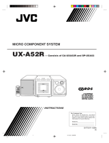 JVC UX-A52R User manual