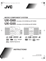 JVC UX-G55 User manual
