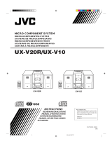 JVC UX-V20R User manual