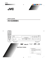 JVC XV-D2000 User manual