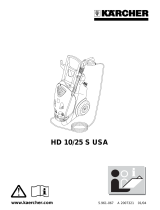 Kärcher HD 10/25 S USA User manual