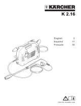 Kärcher K 2.16 User manual