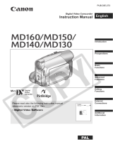 Canon MD150 User manual