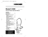 Kärcher K 5500 User manual