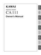 Kawai CA 111 User manual