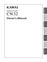 Kawai CN32 User manual