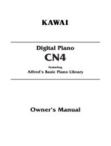 Kawai CN4 User manual