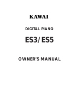 Kawai ES3 User manual