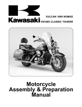 Kawasaki VN1600 CLASSIC TOURER User manual