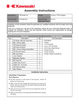 Kawasaki VULCAN 1700 VOYAGER User manual