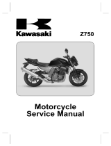 Kawasaki 2004 ZR750–J1 User manual