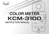 Kenko KCM-3100 User manual