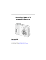 Kodak C433 User manual