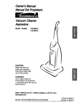 Kenmore 116.35912 User manual