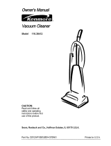 Kenmore 116.38412 User manual