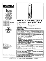 Kenmore Economizer 6 153.332318 User manual