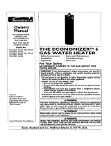 Kenmore Economizer 6 153.332318 User manual