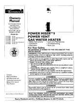 Kenmore Power Miser 9 153.335845 User manual