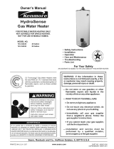 Kenmore HydroSense 153.33453 User manual