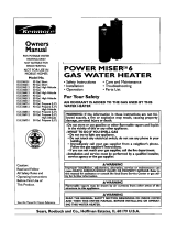 Kenmore POWER MISER 6 153.336751 User manual
